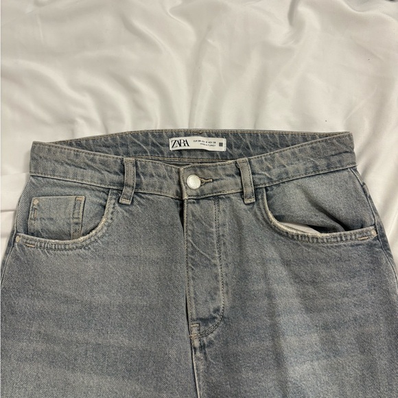 High waisted distressed grey jeans - Picture 5 of 6